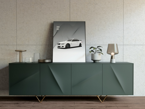 Individuelles Auto-Poster – vektorisiertes Design - DIN A1